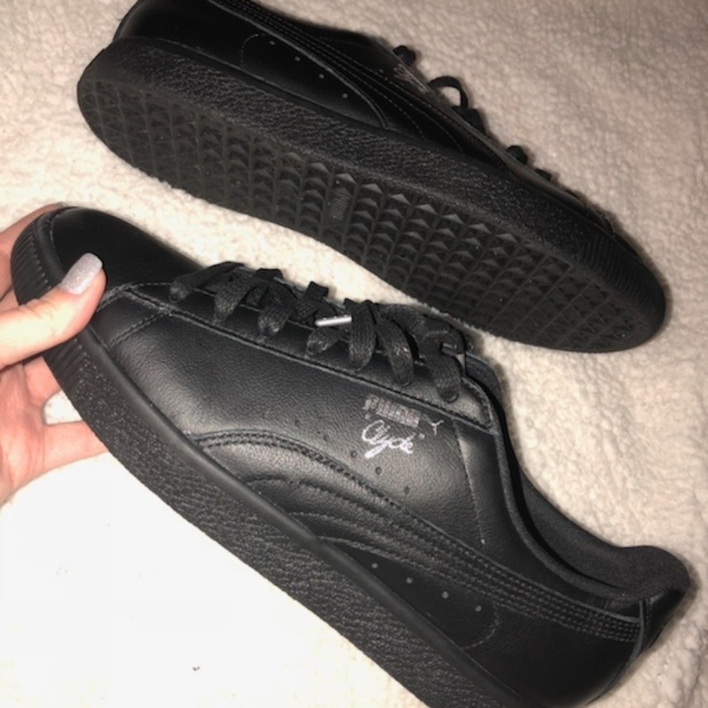 Puma Clyde Core Foil Low Top Sneakers Puma Black